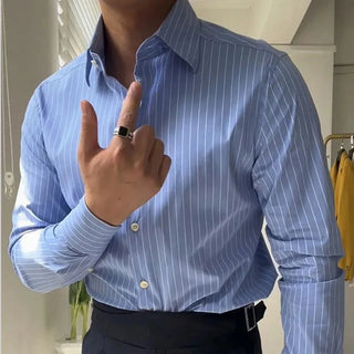 Chemise italienne rayée