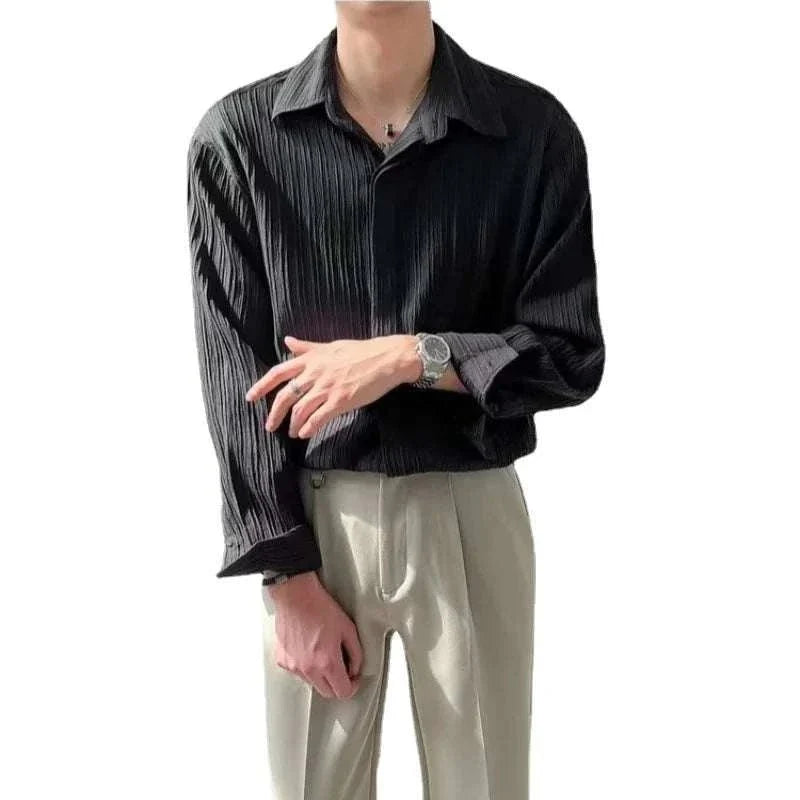 Chemise coréenne coupe ample