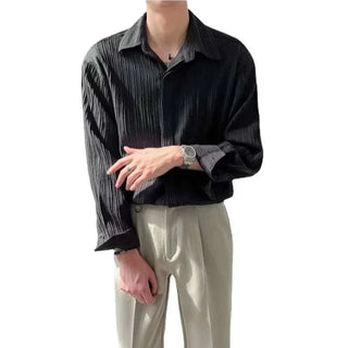 Chemise coréenne coupe ample
