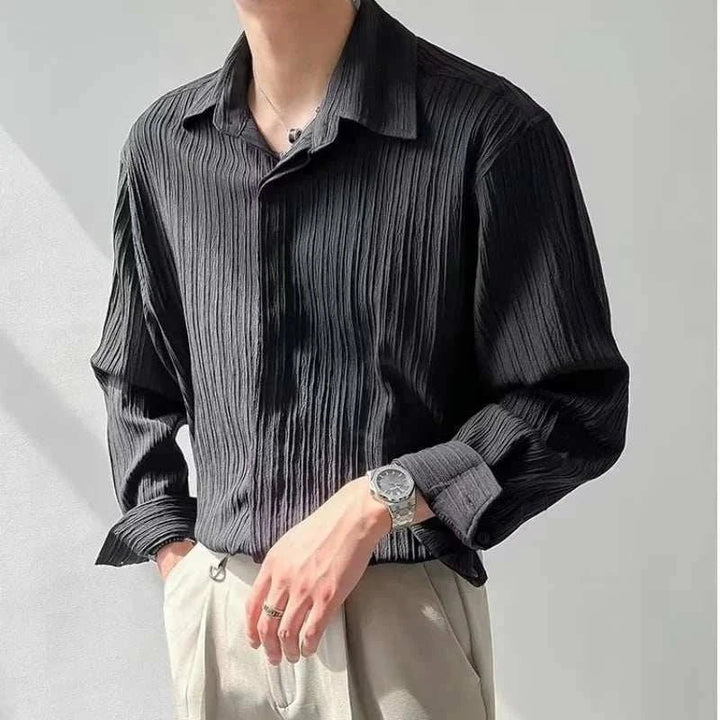 Chemise coréenne coupe ample