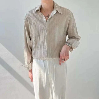 Chemise coréenne coupe ample