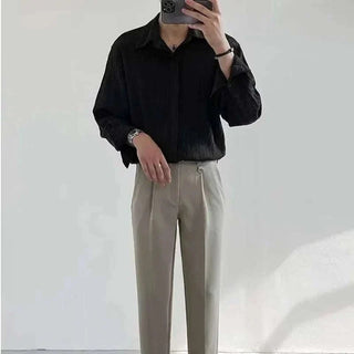 Chemise coréenne coupe ample