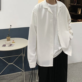 Chemise coréenne coupe ample