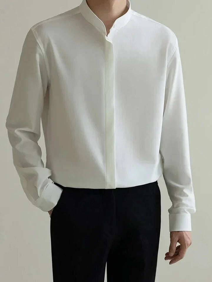 Chemise formelle grande taille style business classique