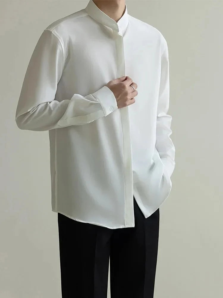 Chemise formelle grande taille style business classique