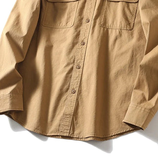 Chemise de travail rétro 100 % coton
