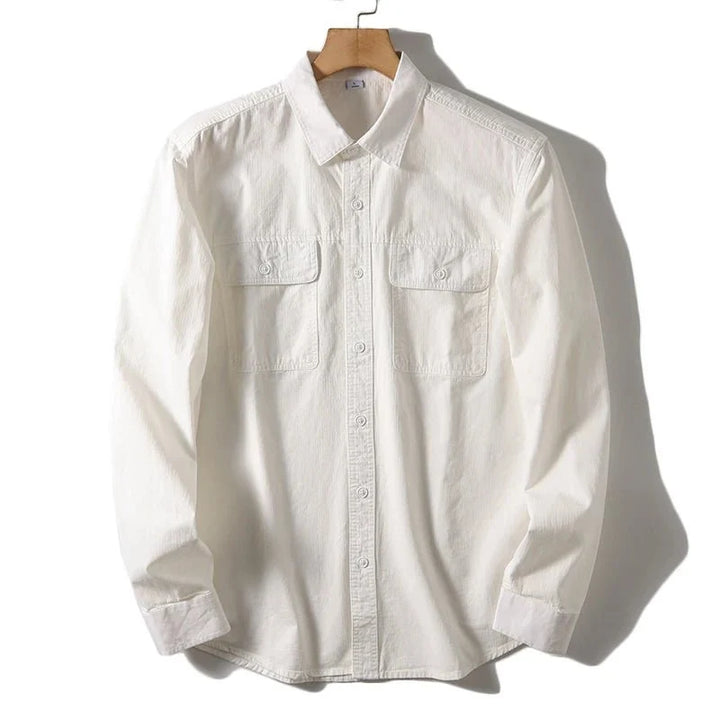 Chemise de travail rétro 100 % coton