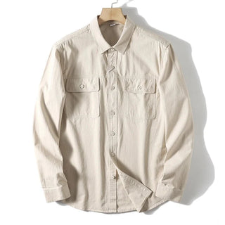 Chemise de travail rétro 100 % coton