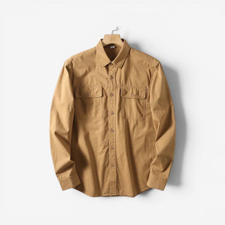 Chemise de travail rétro 100 % coton