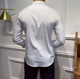Chemise britannique à rayures