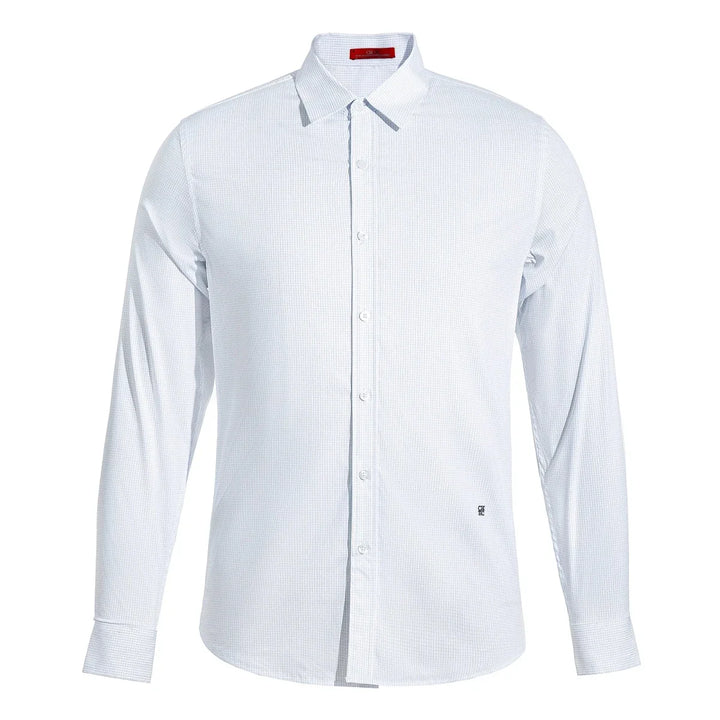 Chemise business blanche en pur coton