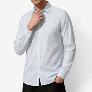Chemise business blanche en pur coton