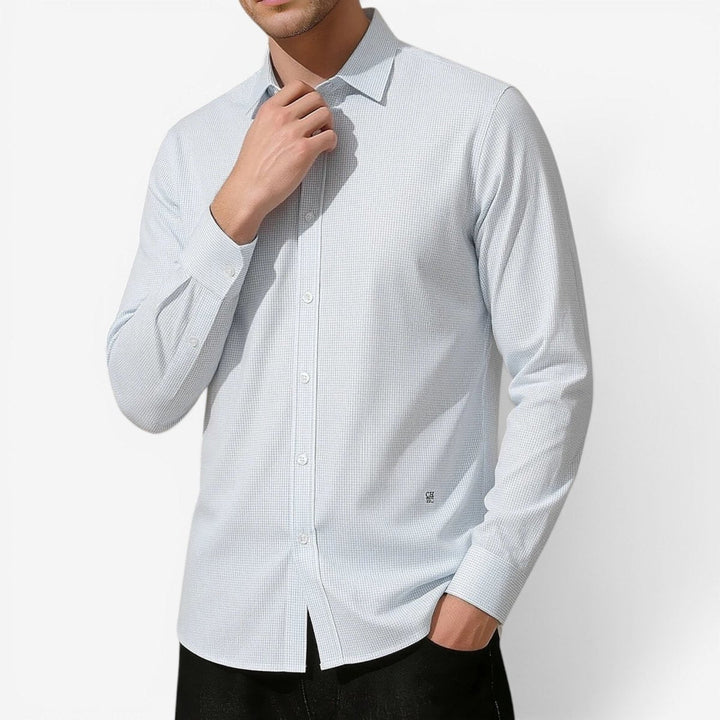 Chemise business blanche en pur coton