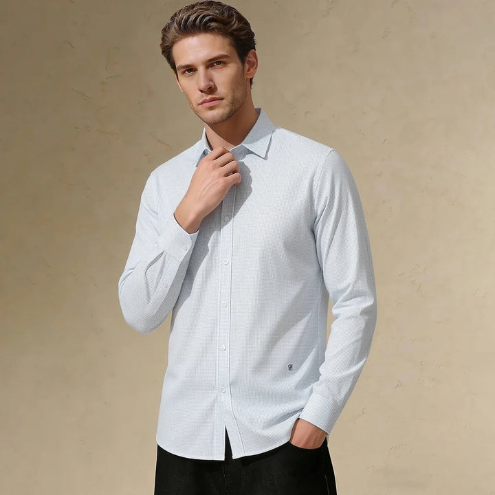 Chemise business blanche en pur coton