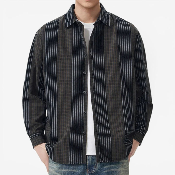 Surchemise décontractée style urbain