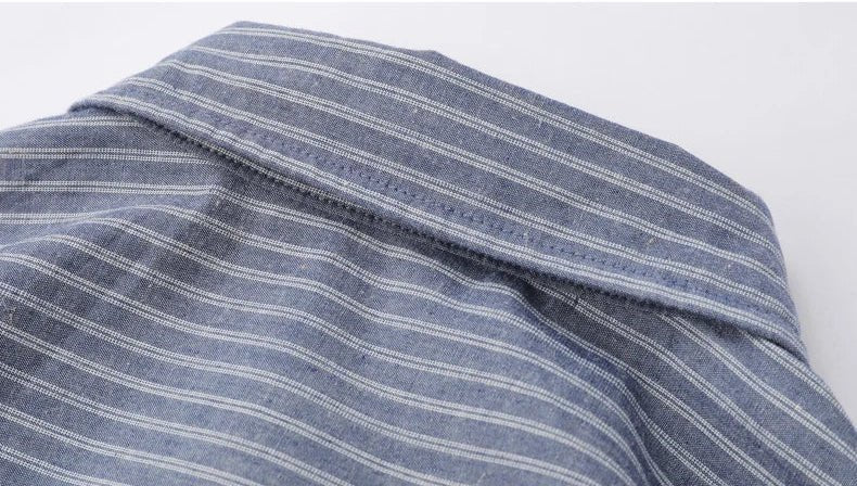 Chemise classique à rayures
