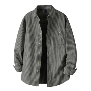 Chemise classique à rayures
