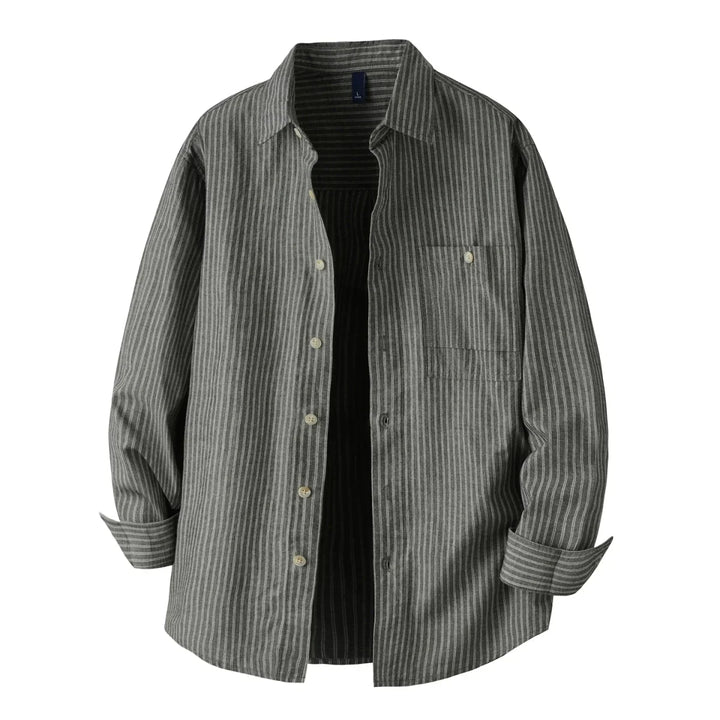 Chemise classique à rayures