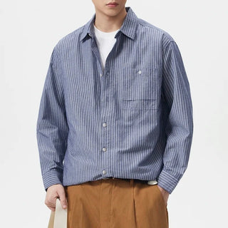 Chemise classique à rayures