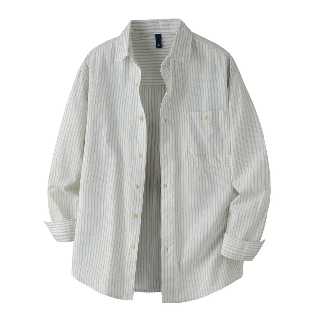 Chemise classique à rayures