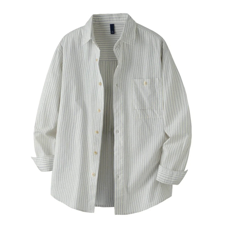Chemise classique à rayures