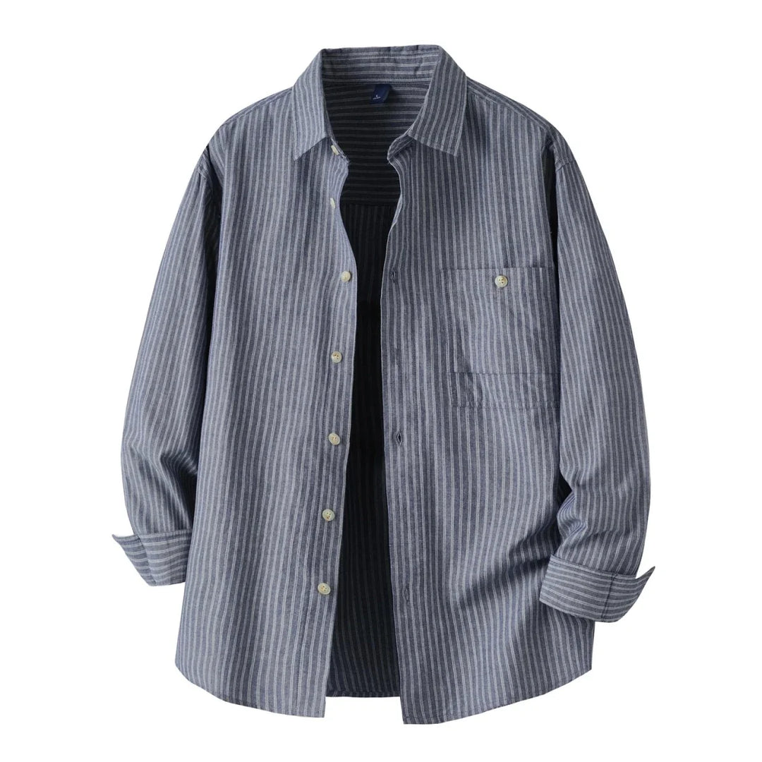 Chemise classique à rayures