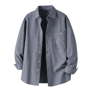 Chemise classique à rayures