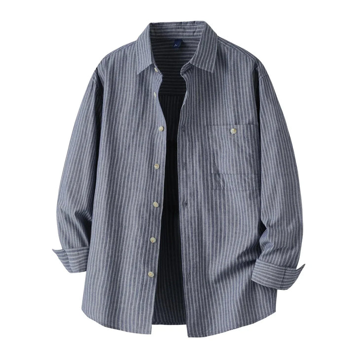 Chemise classique à rayures