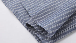 Chemise classique à rayures