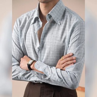 Chemise business à carreaux