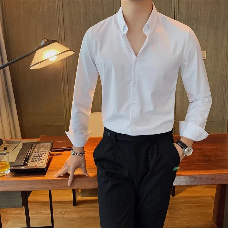 Chemise élégante slim fit