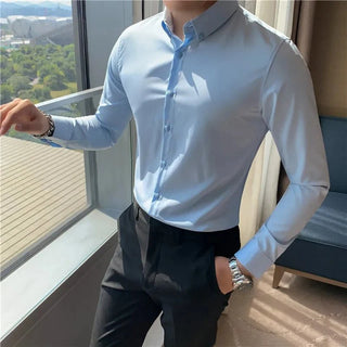 Chemise élégante slim fit