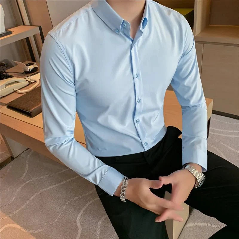 Chemise élégante slim fit