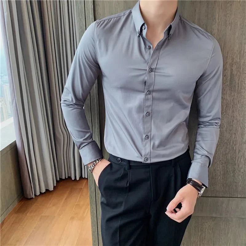 Chemise élégante slim fit