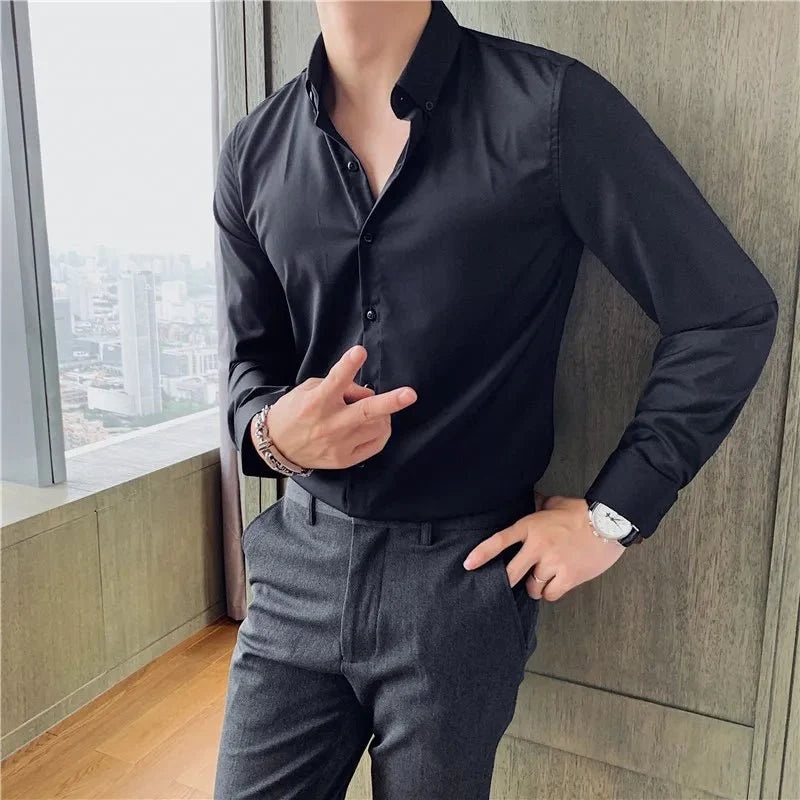 Chemise élégante slim fit