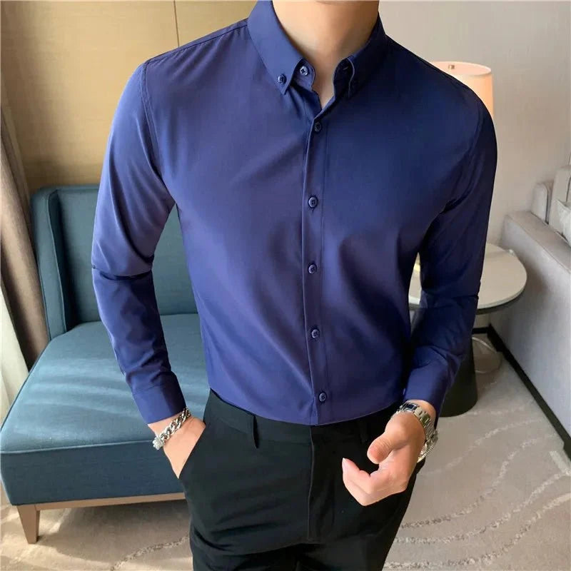 Chemise élégante slim fit