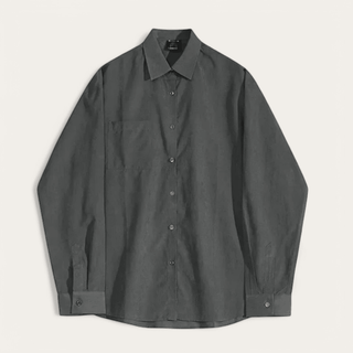 Chemise coréenne business décontractée coupe ample