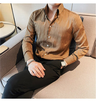 Chemise premium à manches longues