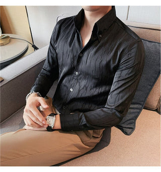 Chemise premium à manches longues