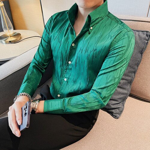 Chemise premium à manches longues