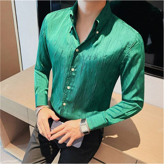 Chemise premium à manches longues