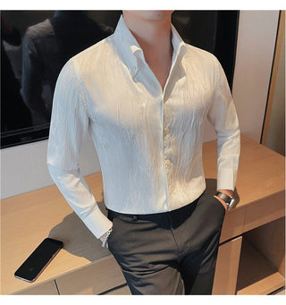 Chemise premium à manches longues