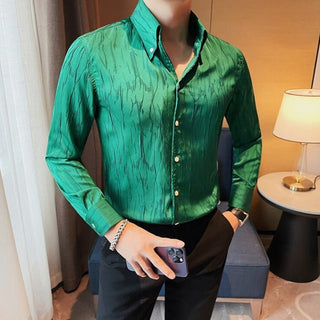 Chemise premium à manches longues