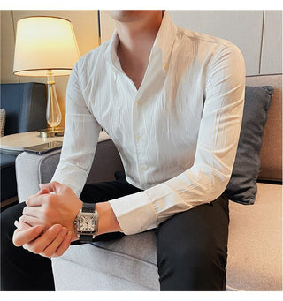 Chemise premium à manches longues