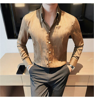 Chemise premium à manches longues