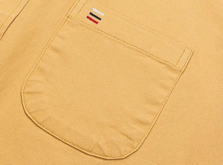 Luxe katoenen overhemd met één zak