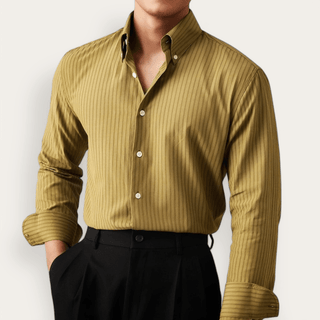 Chemise formelle business à rayures