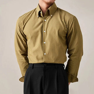 Chemise formelle business à rayures