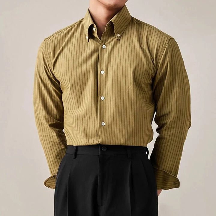 Chemise formelle business à rayures