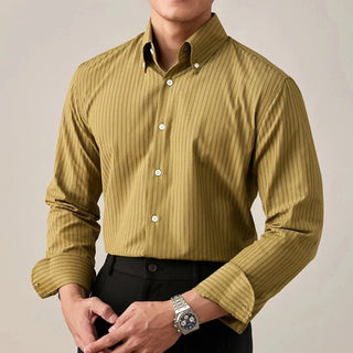 Chemise formelle business à rayures
